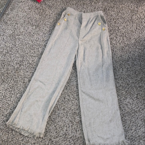 High waisted wide leg pants - Picture 2 of 5